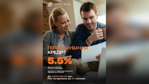 Капитал банка АД Скопје нуди промотивен потрошувачки кредит со поволни услови