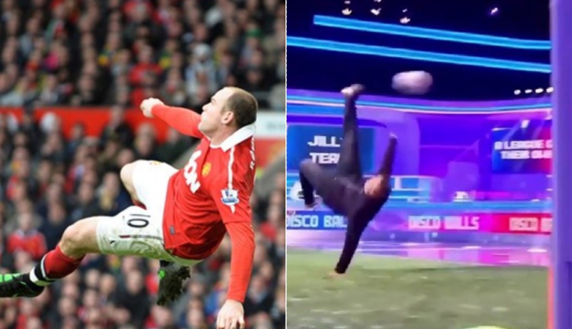 Вејн Руни на 40 години и со многу повеќе килограми го повтори најдобриот гол во неговата кариера (ВИДЕО)