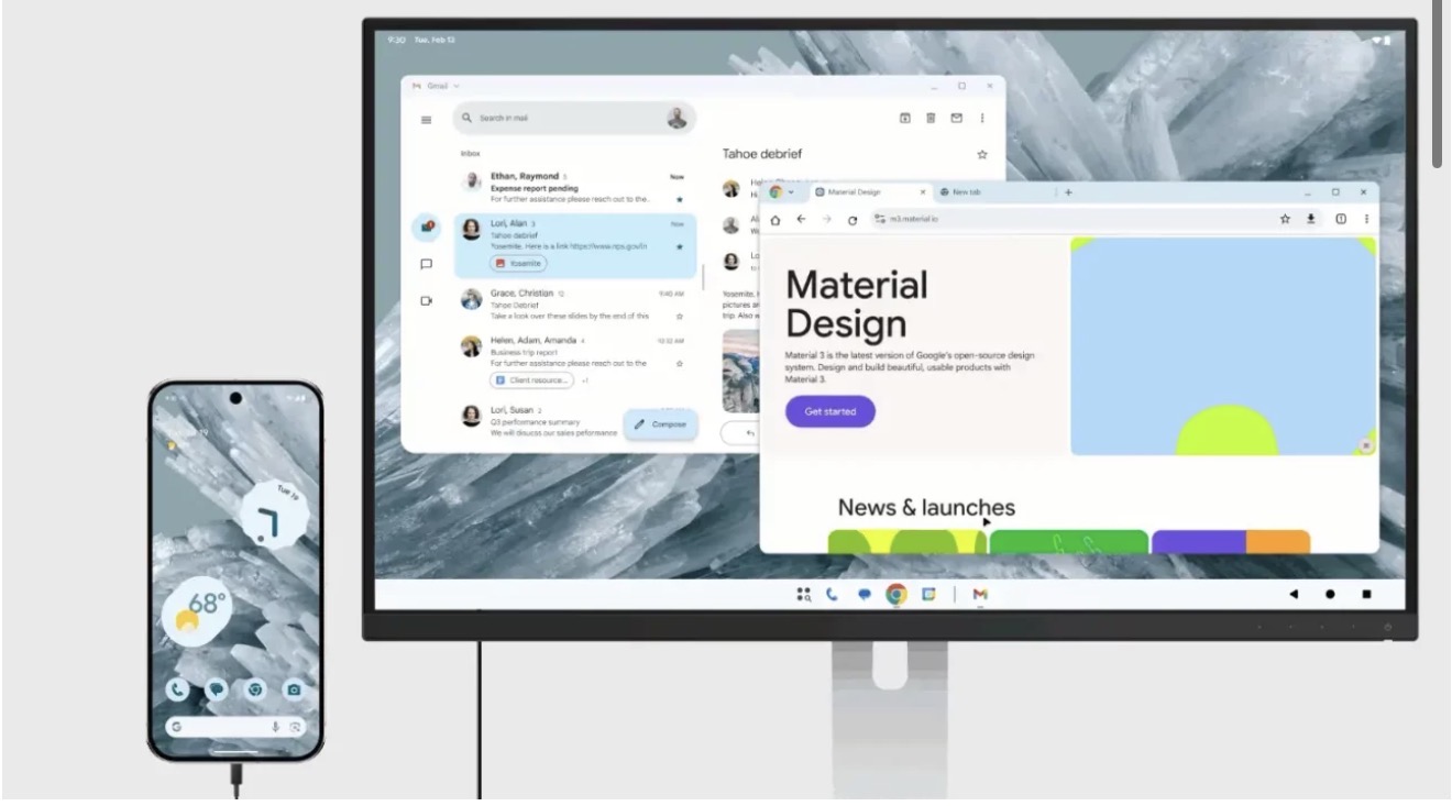 Android Desktop Mode го претвора смартфонот во компјутер