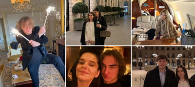 Српскиот тајкун Жељко Митровиќ се фали со парите – со ќерките и сопругата со приватен џет во Париз слават роденден