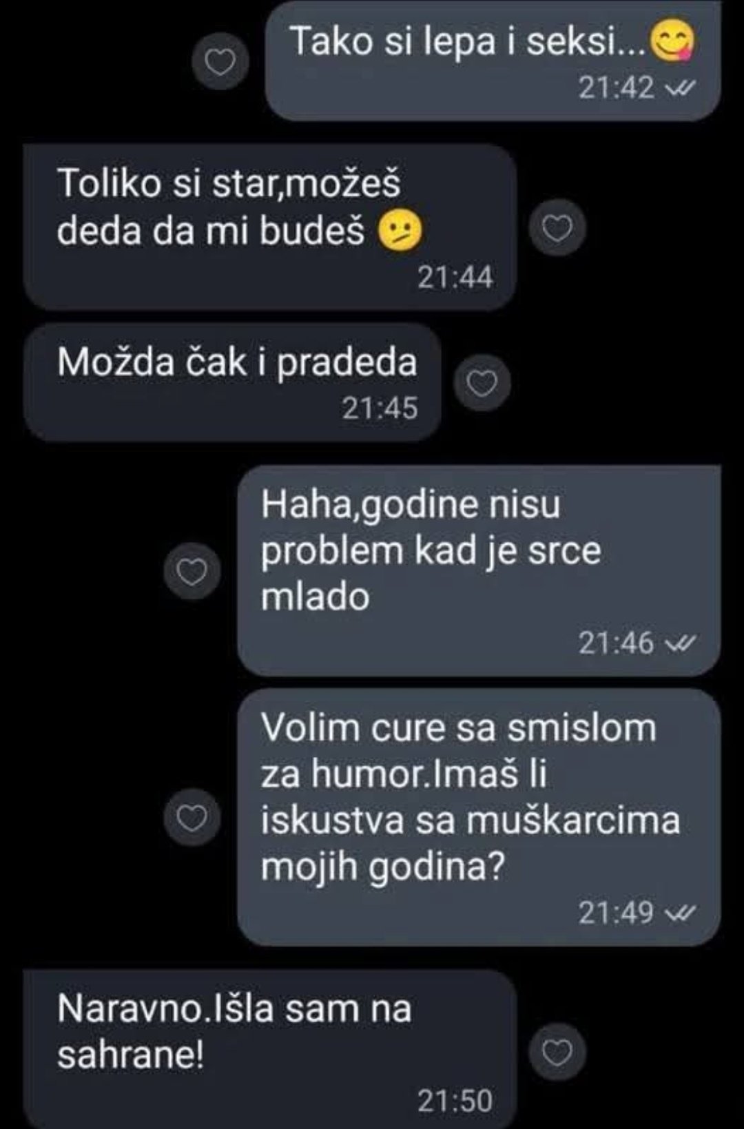 Стариот манијак не прифаќа НЕ за одговор, но девојкава го закопа