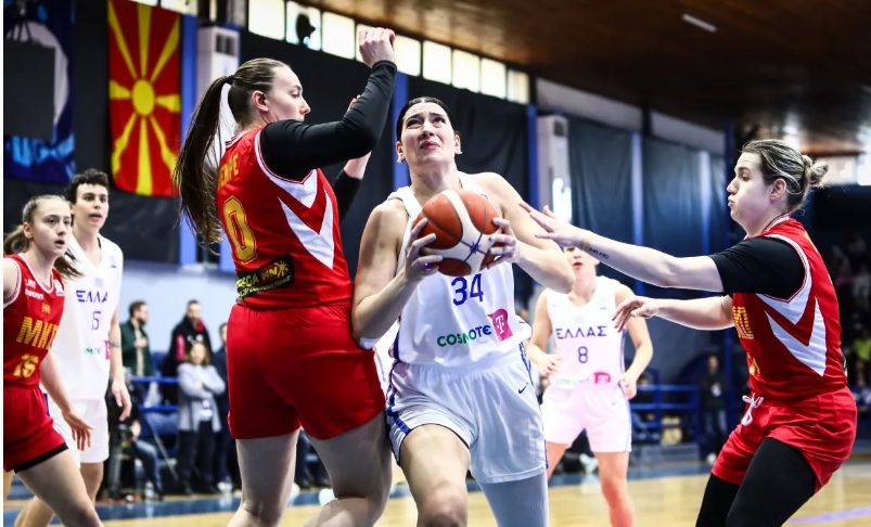 Кошаркарките убедливо поразени од Грција