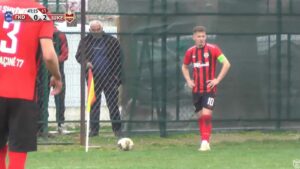 Гол за насловни шпици: Фудбалер на Шкендија Арачиново даде гол „а-ла“ Шаќири (ВИДЕО)