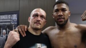 Усик рече дека на Еј Џеј му треба повеќе време за да се опорави. Тренираме секој ден и разговараме цело време.