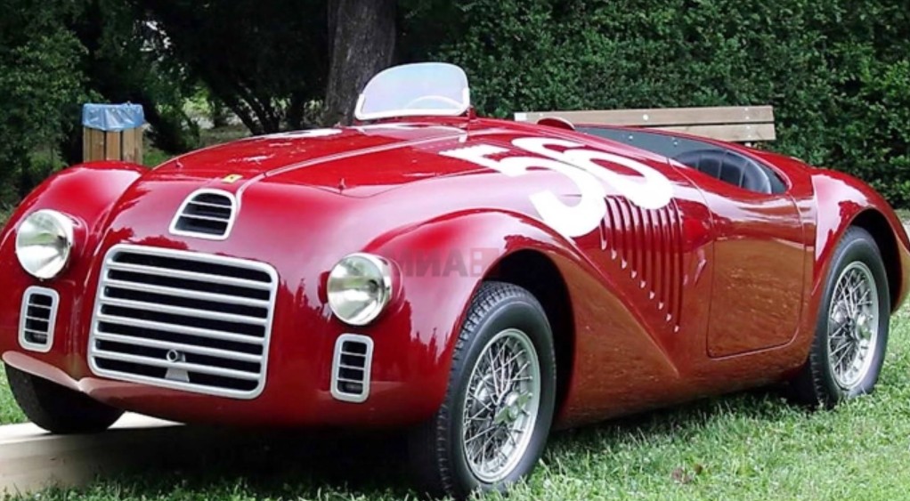 Првиот Ферари се граничи со уметност (ВИДЕО)