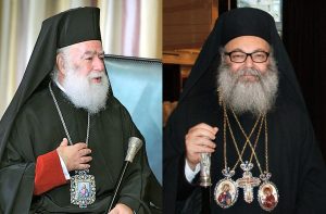 Патријархот Теодор од Александрија разговараше со патријарсите на Антиохија и Ерусалим