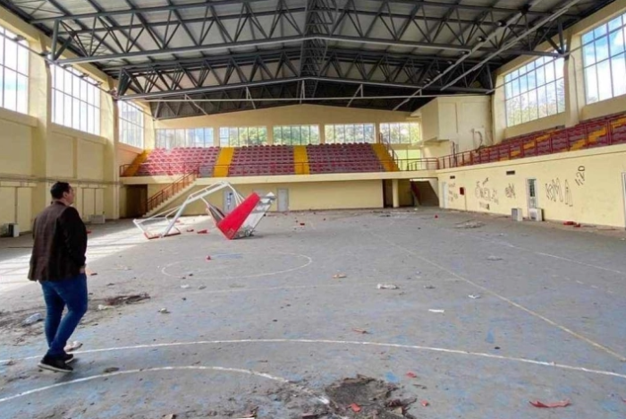 Почнува реконструкција на спортската сала во кампусот на УКИМ во Скопје