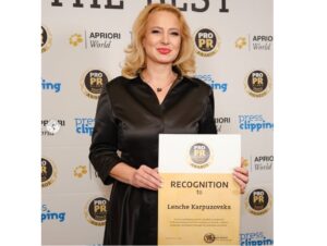 Ленче Карпузовска се најде меѓу 32-те најдобри ПР професионалци во светот