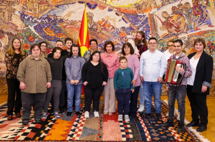 Сиљановска-Давкова: Потребна е поголема институционална поддршка за инклузија на лицата со Даунов синдром