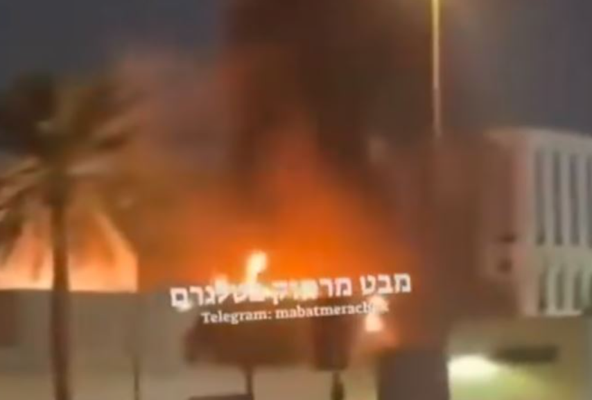 (ВИДЕО) Гори американскиот конзулат во Дубаи