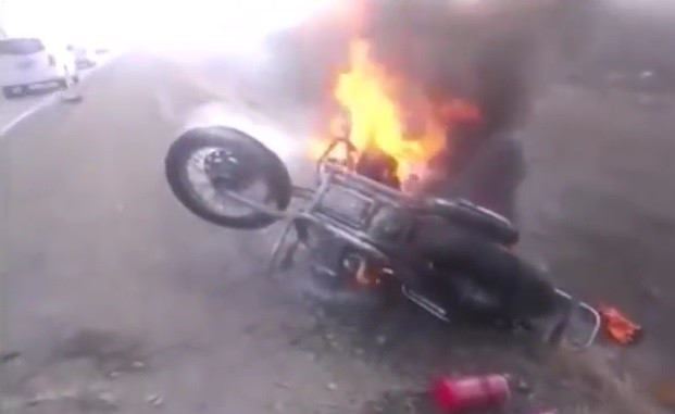 Изгореа четири мотоцикли на фирма од Прилеп