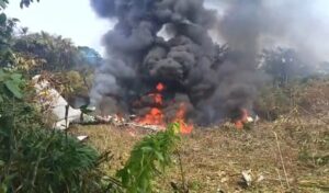 (ВИДЕО) Воен авион со 110 војници се урна во Колумбија