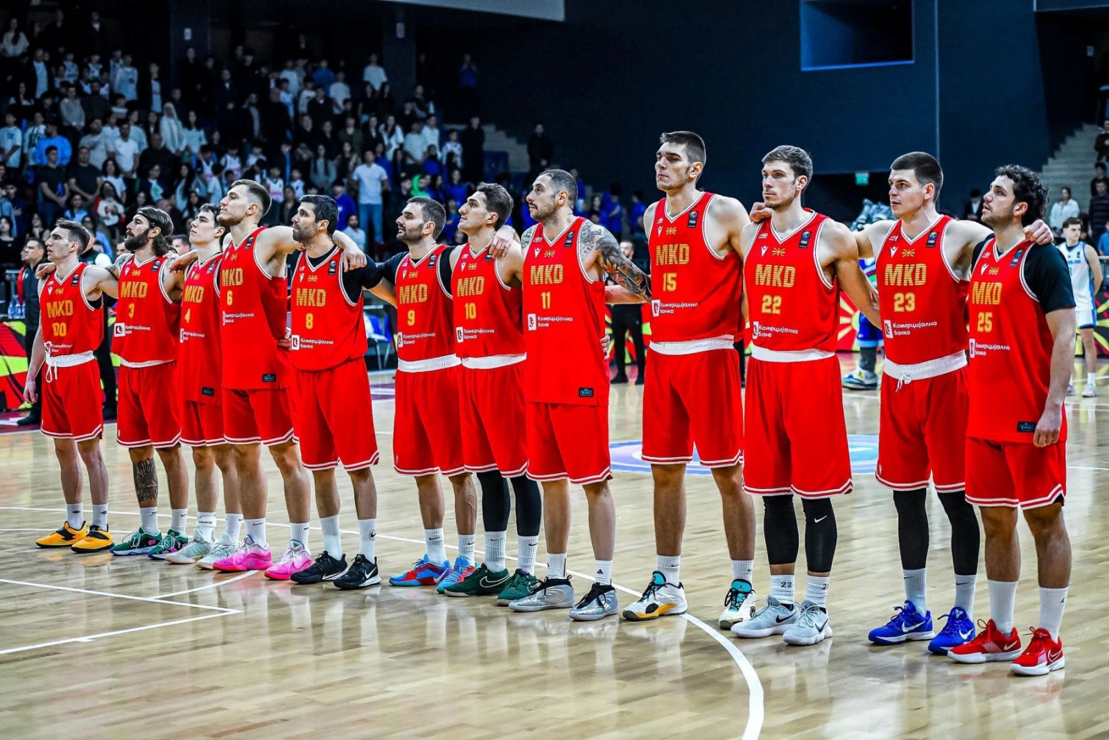 Кошаркарите и покрај двете победи паднаа за две места на ранг-листата на ФИБА!