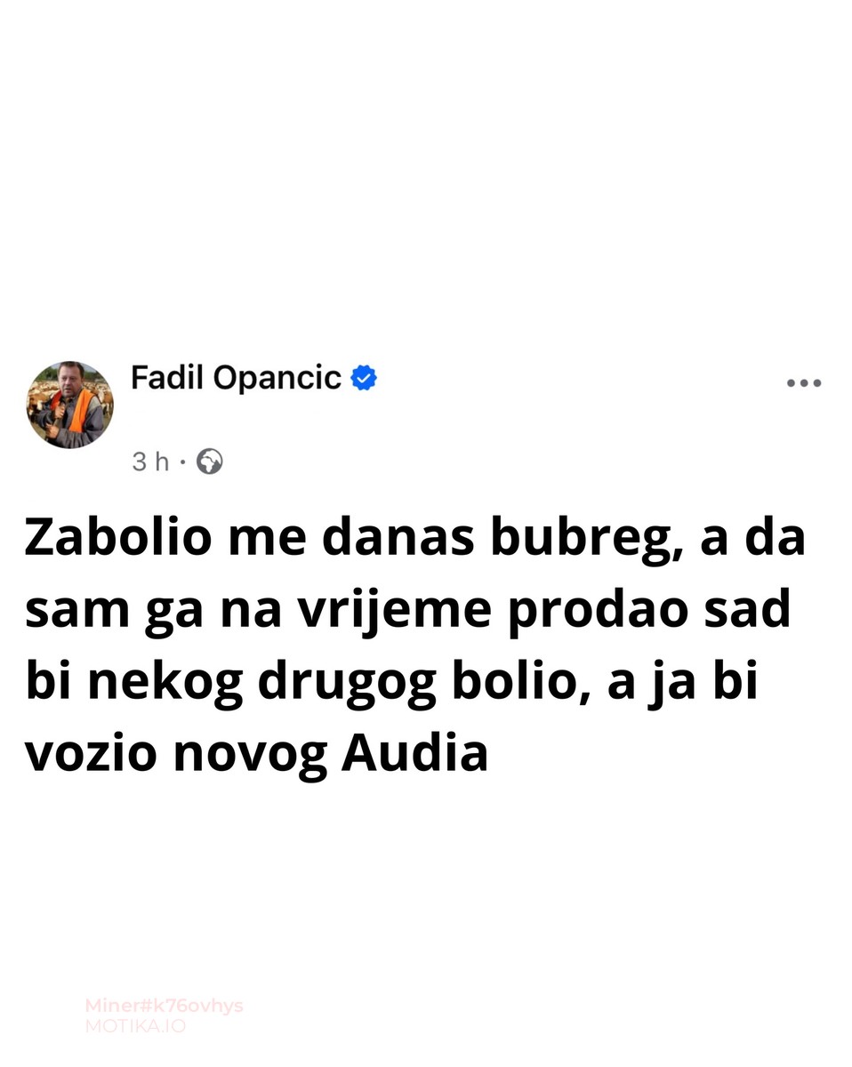 На време треба да се мисли за некои работи