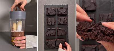 Рецепт за здрави чоколадни браунис – се прават во блендер, вкусот е неодолив