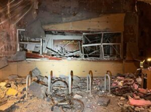 Тешко оштетена американска воена база во Бахреин