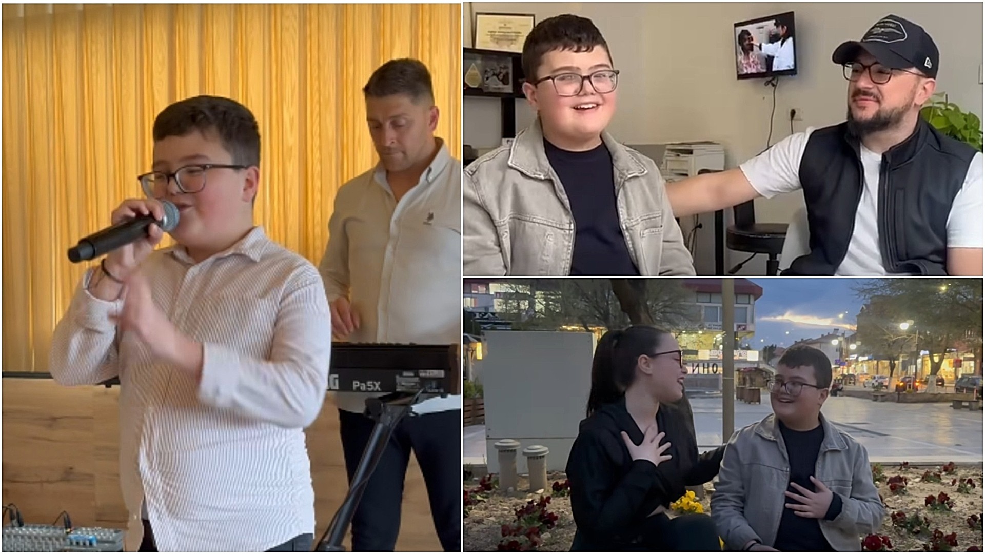 Лозано и Тина Русева со емотивен гест за Димитар кој има оштетен вид (ВИДЕО)