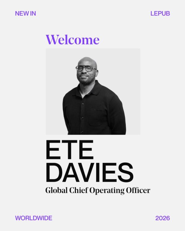 Ете Дејвис назначен за глобален оперативен директор на агенцијата LePub
