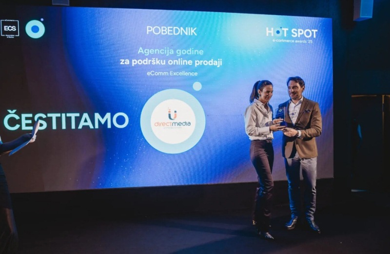 Direct Media United Solutions повторно прогласена за „Агенција на годината за поддршка во онлајн продажбата“ во Србија
