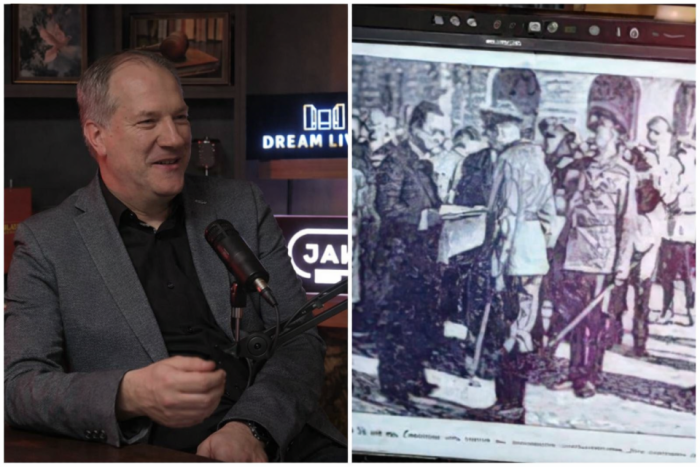 ЖЕРНОВСКИ ПРИЗНА ДЕКА ДЕДО МУ БИЛ БУГАРСКИ КМЕТ: Е па, не, не… значи Кирил Жерновски во тој период е кмет!