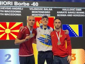 Сребро и три бронзи за карате сениорите на „Златен појас“ во Чачак