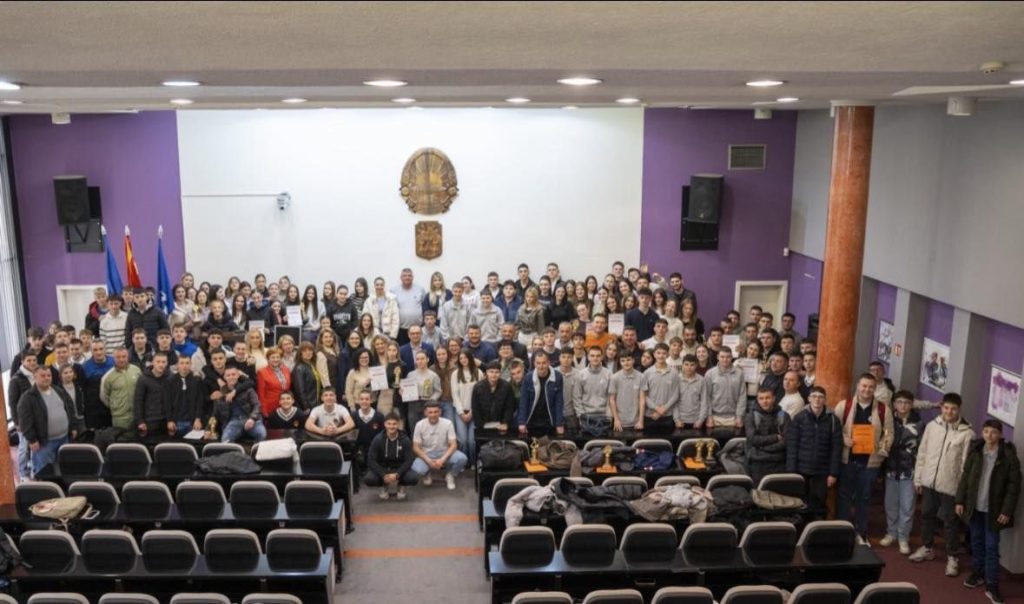 Доделени наградите од Сојузот на училишен спорт – Прилеп, во 20 спортски дисциплини