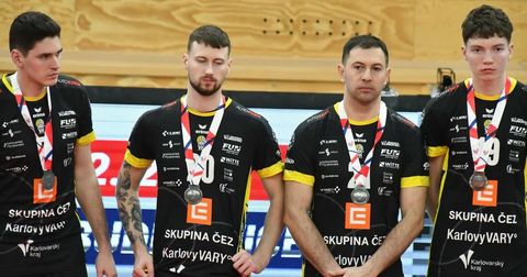 Никола Ѓоргиев и Карловарско поразени во финалето на чешкиот одбојкарски Куп