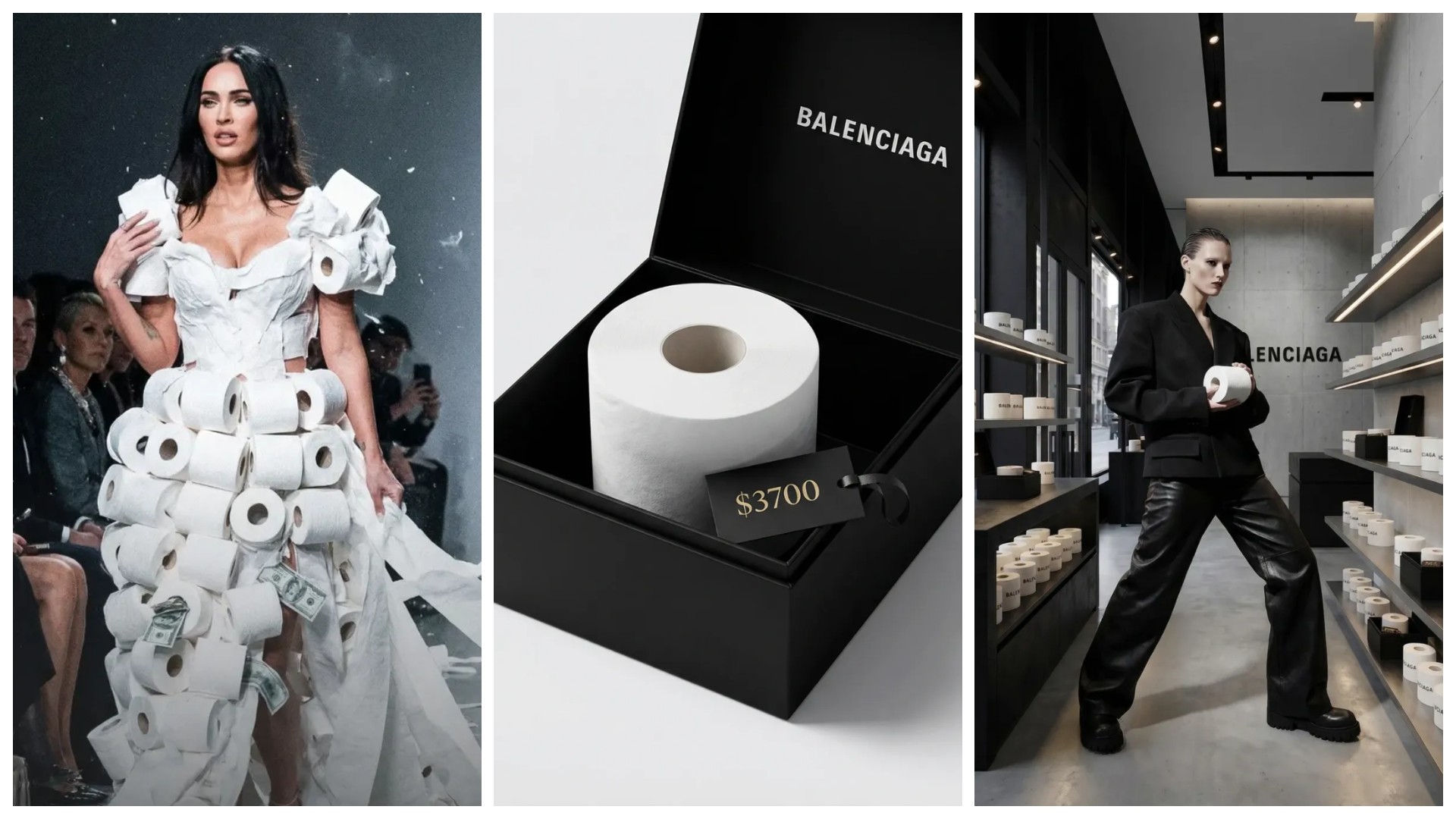 Дали сега сите ќе се сликаат со тоалетна хартија – Кружат фотки со нови модели што наводно се направени од Balenciaga