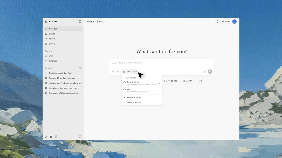 Meta влегува во трката за локални AI агенти со Manus My Computer