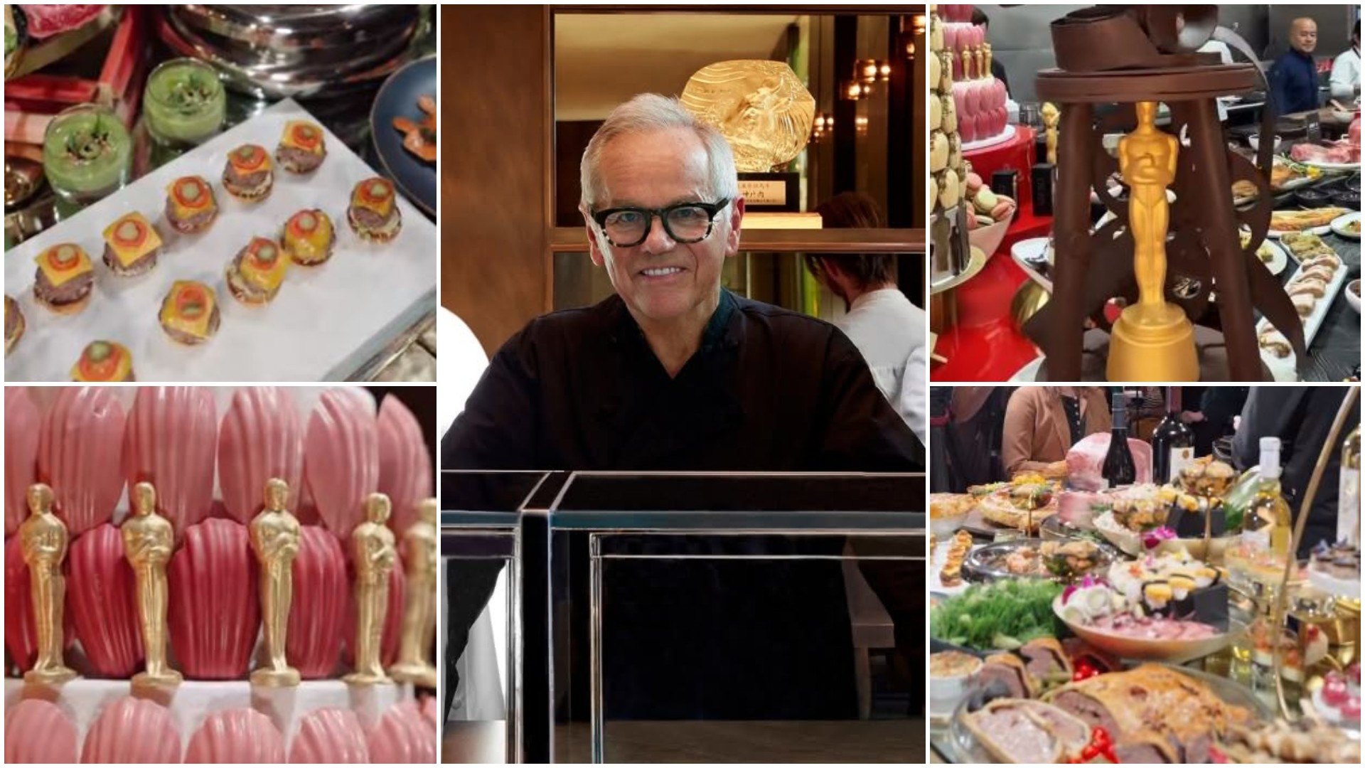 Гастрономска математика на Оскарите: 150 готвачи, 25.000 јадења, 6.000 чоколадни Оскари, шампањ, вино и коктели со филмски имиња