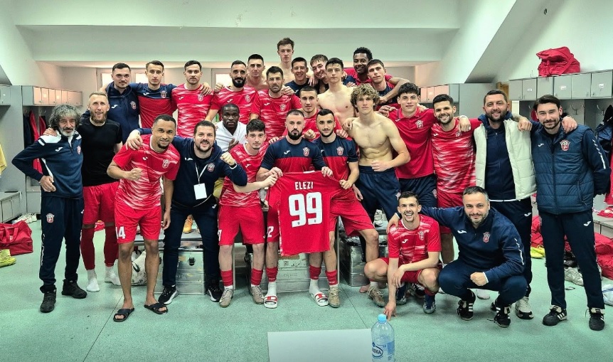 „Романтичарите“ му ја посветија победата на оперираниот Дашмир Елези