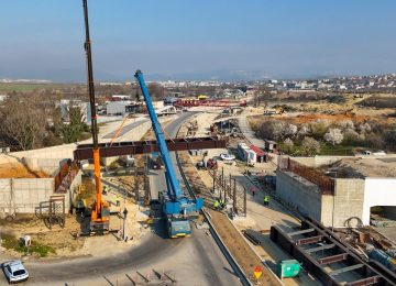 Ѓорѓиевски: Момин Поток влегува во клучна фаза – започна изградбата на новиот мост