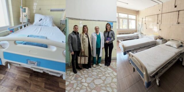 Зегин и Фондацијата д-р Верица Механџиска донираа 14 болнички кревети на болницата во Штип