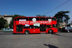 Само 9,6% од македонските граѓани користат јавен превоз