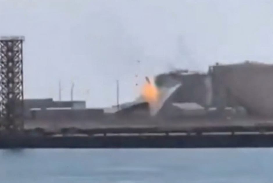 (Видео) Иран со дрон погоди пристаниште во Оман