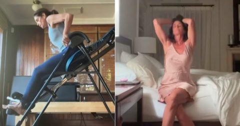 „Ништо од ова не е нормално“ – Луѓето се потсмеваат на утринската рутина на Синди Крафорд (видео)