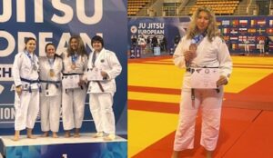 Нов голем успех: Ацевска бронзена на Европското првенство во џиу џицу (ФОТО)
