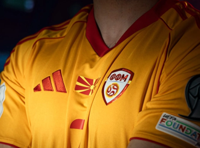 Македонските фудбалери во дрес на Адидас во мундијалските баражи