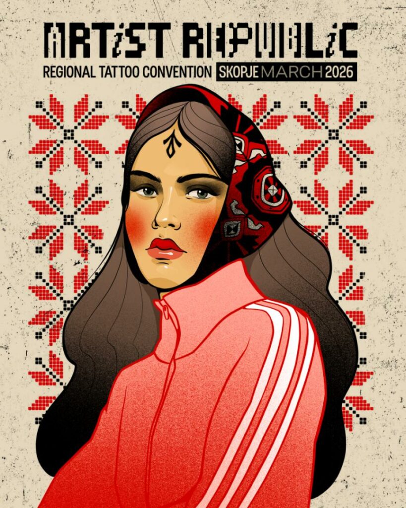 Започнува „Artist Republic 2026“ – Скопје станува регионален центар на tattoo уметноста