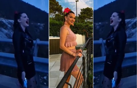 Емилија Розман умешно ги користи погодностите на златната природа… особено кога нема место на психијатрија! (ВИДЕО)