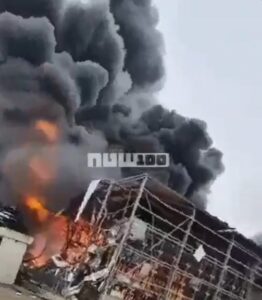 ВИДЕО: Хемиска фабрика погодена во Израел, прогласен е „инцидент со опасни материи“