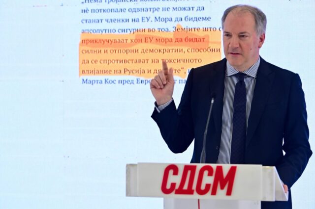 Жерновски назначен за меѓународен секретар на СДСМ