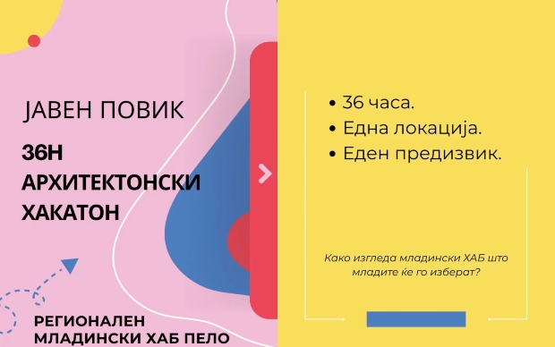 Про Локал – Битола објавува јавен повик за учество на 36-часовен архитектонско-програмски хакатон