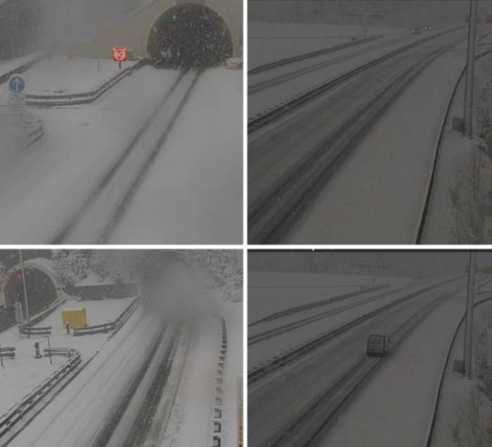 ЗИМАТА СЕ ВРАТИ НА БАЛКАНОТ: Снег, силен ветер, црвен метеоаларм и предупредувачки итни СМС-пораки во Хрватска, БиХ и Србија