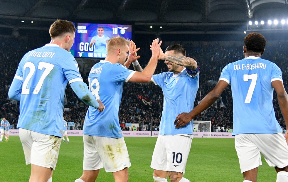 Лацио ја доби Болоња за трет триумф во низа (ВИДЕО)