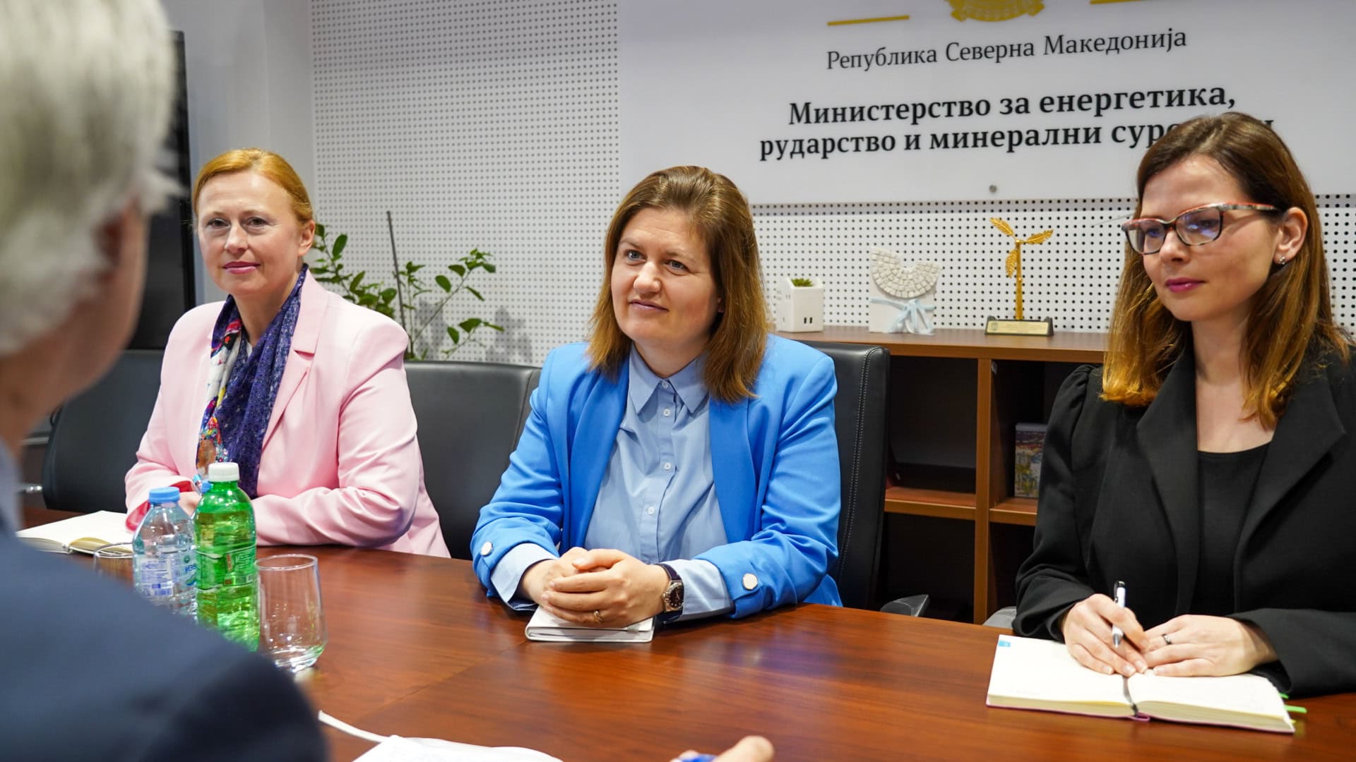 Божиновска на средба со претставници на ММФ-Потврдена заложбата за енергетска сигурност и одржлив развој на енергетиката