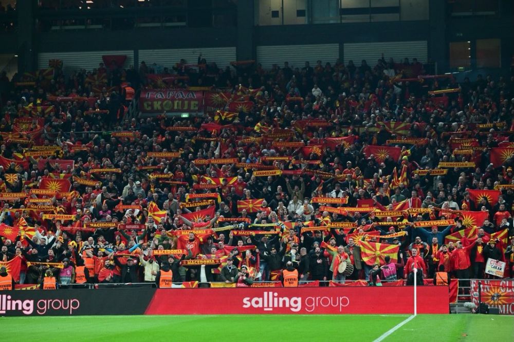Македонија ќе нема поддршка во Даблин, цел стадион ќе биде со ирски навивачи