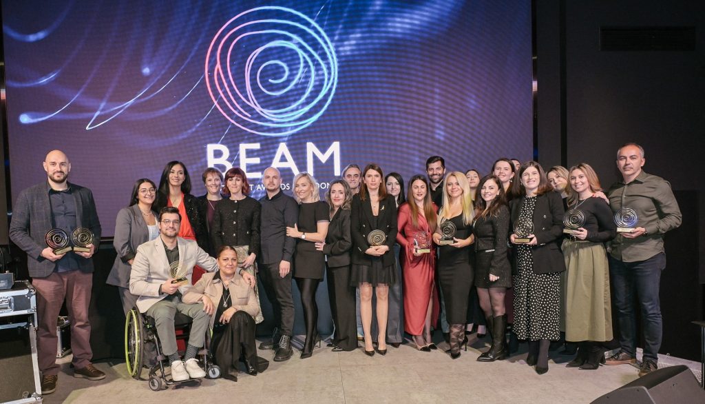 БЕАМ ги додели наградите за најдобрите настани реализирани во Македонија во 2025 година