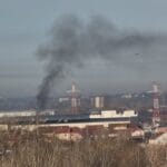 Повторно горење кабли, црн отровен чад го загади Скопје