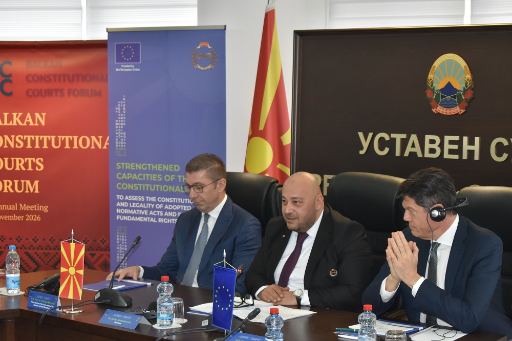 За воведување уставна тужба потребна е измена на Уставот, а за тоа сега нема политички услови – согласни се Костадиновски и Мицкоски